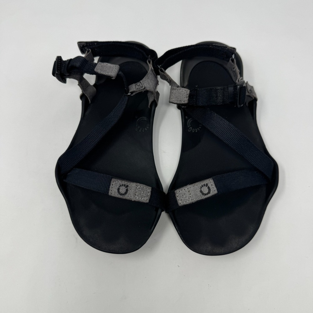 Xero Shoes Z-Trail EV Recovery Sandals Black Barefoot Strappy Women's Size 5